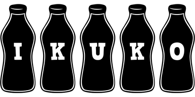 Ikuko bottle logo