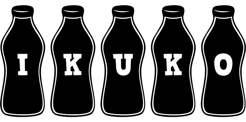 Ikuko bottle logo