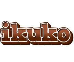 Ikuko brownie logo