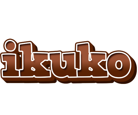 Ikuko brownie logo