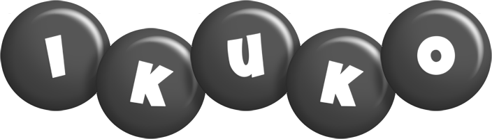 Ikuko candy-black logo