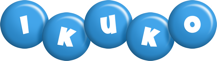 Ikuko candy-blue logo