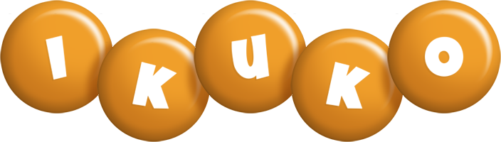 Ikuko candy-orange logo