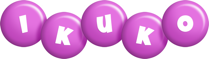 Ikuko candy-purple logo