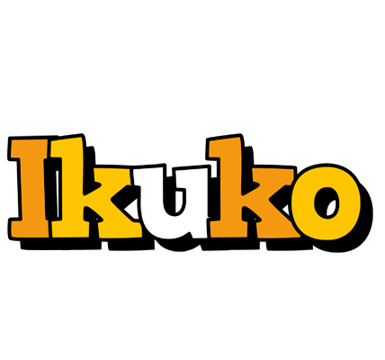 Ikuko cartoon logo