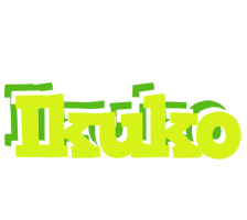 Ikuko citrus logo