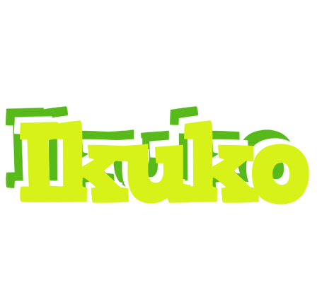 Ikuko citrus logo