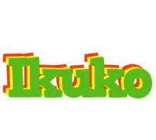 Ikuko crocodile logo