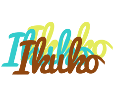 Ikuko cupcake logo