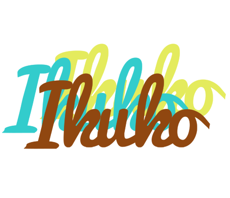Ikuko cupcake logo