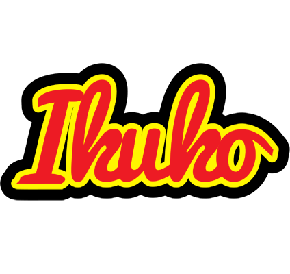 Ikuko fireman logo
