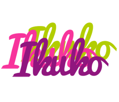 Ikuko flowers logo