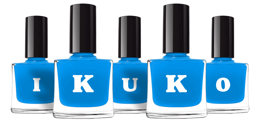 Ikuko glossy logo
