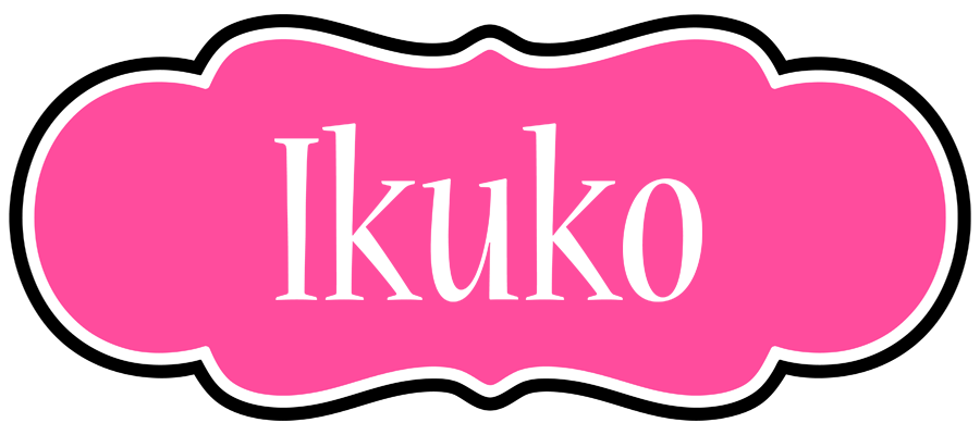 Ikuko invitation logo