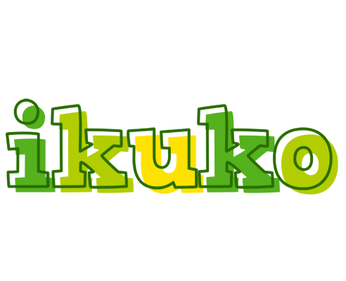 Ikuko juice logo
