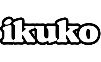 Ikuko panda logo