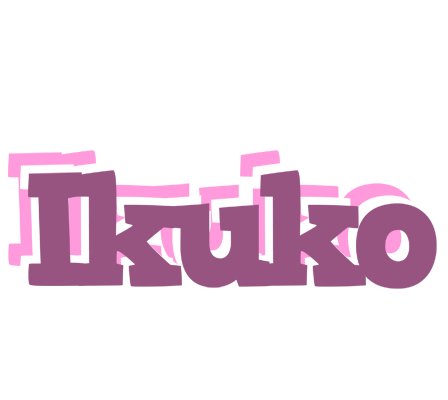 Ikuko relaxing logo