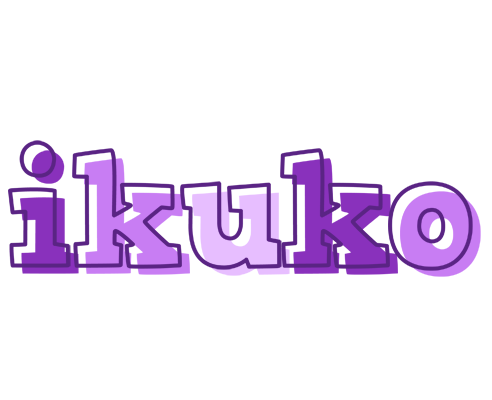 Ikuko sensual logo