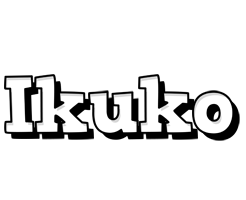 Ikuko snowing logo