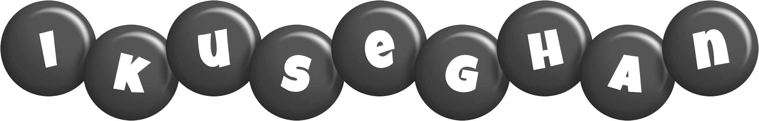 Ikuseghan candy-black logo