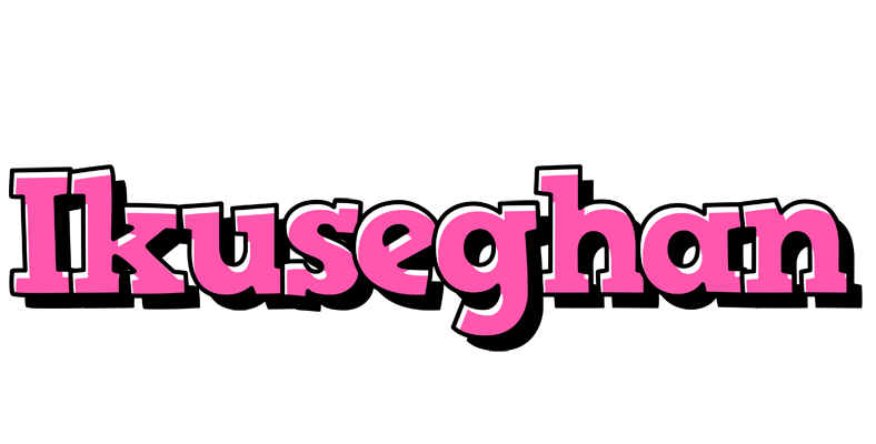 Ikuseghan girlish logo