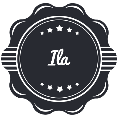 Ila badge logo