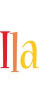 Ila birthday logo