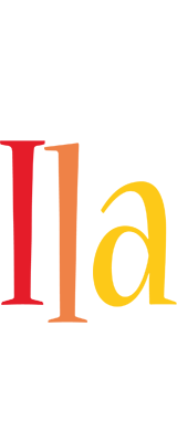 Ila birthday logo