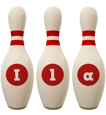 Ila bowling-pin logo