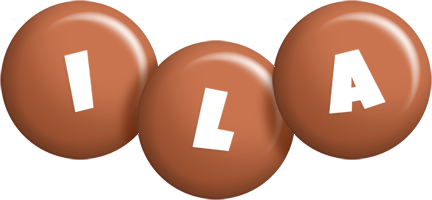 Ila candy-brown logo