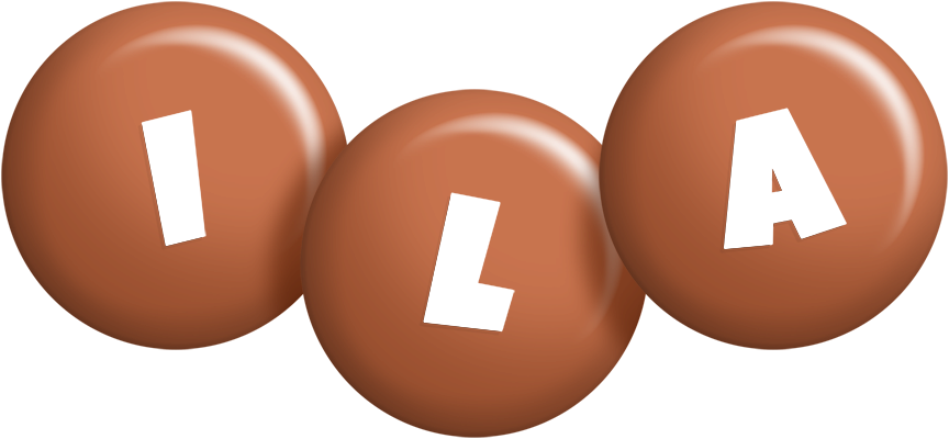 Ila candy-brown logo