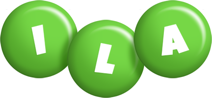 Ila candy-green logo