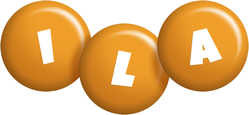 Ila candy-orange logo