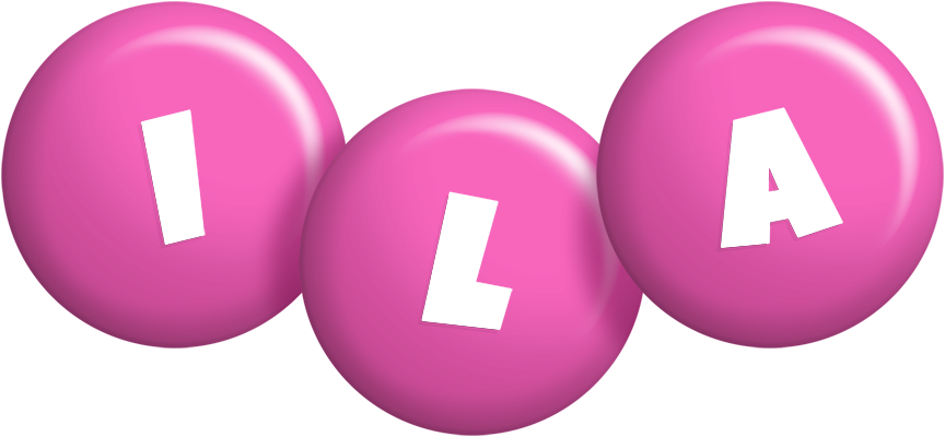 Ila candy-pink logo