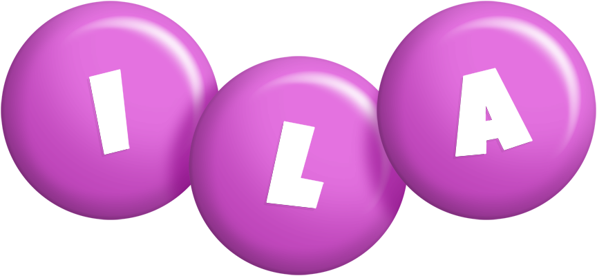 Ila candy-purple logo