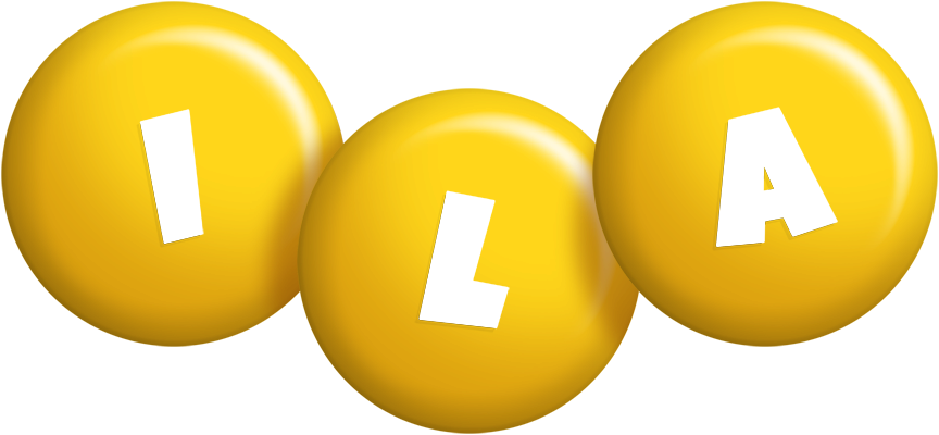 Ila candy-yellow logo