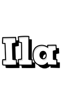 Ila snowing logo