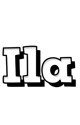 Ila snowing logo