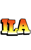 Ila sunset logo