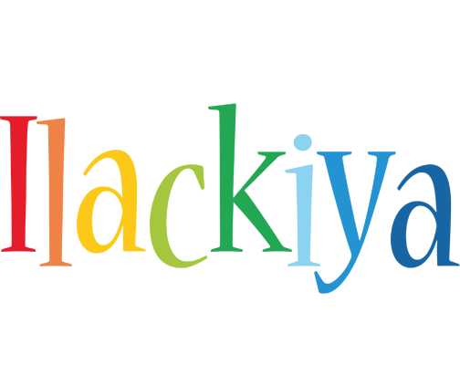 Ilackiya birthday logo