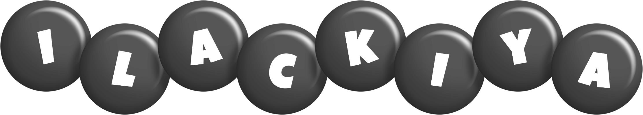 Ilackiya candy-black logo