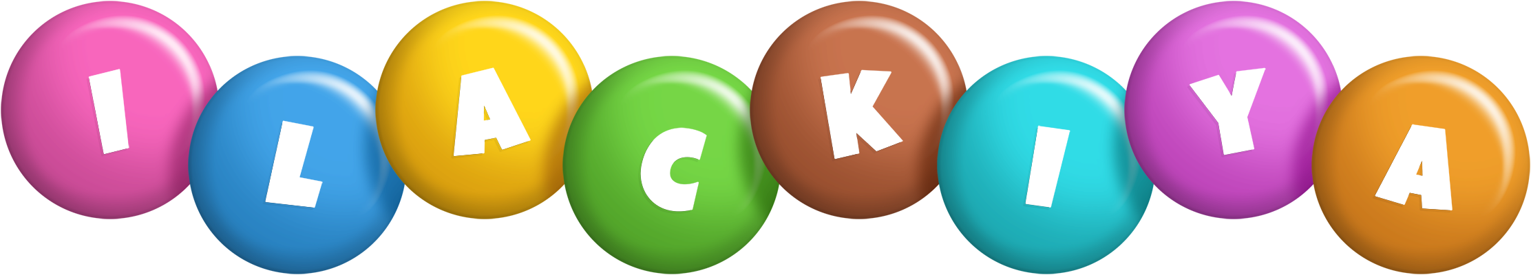 Ilackiya candy logo