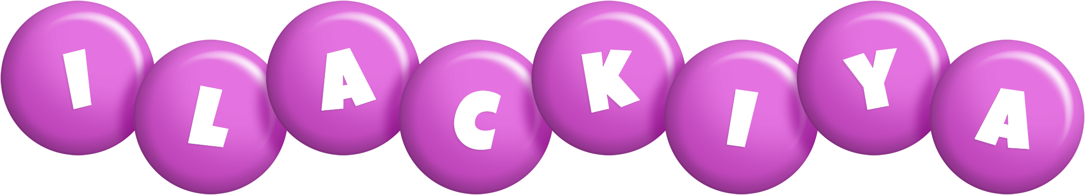 Ilackiya candy-purple logo