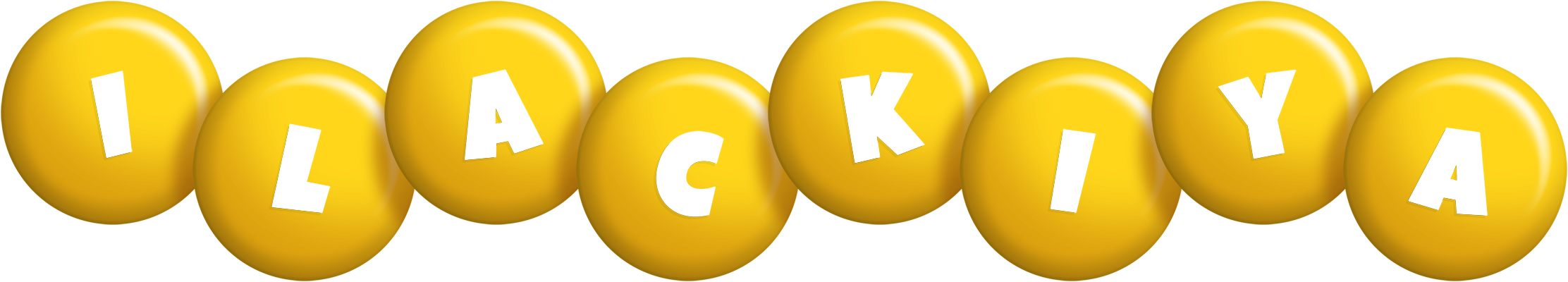 Ilackiya candy-yellow logo