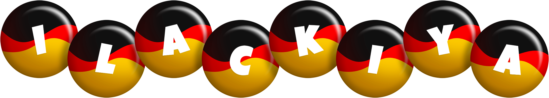 Ilackiya german logo