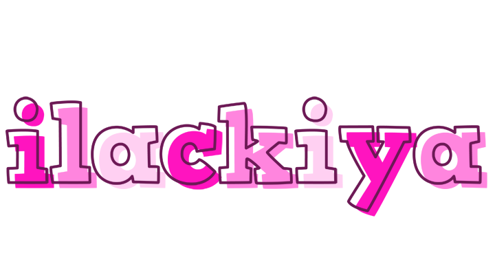 Ilackiya hello logo