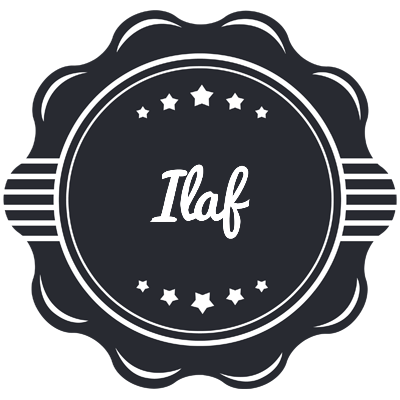 Ilaf badge logo