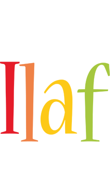 Ilaf birthday logo