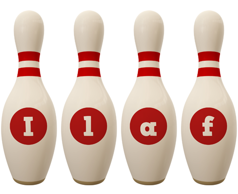 Ilaf bowling-pin logo