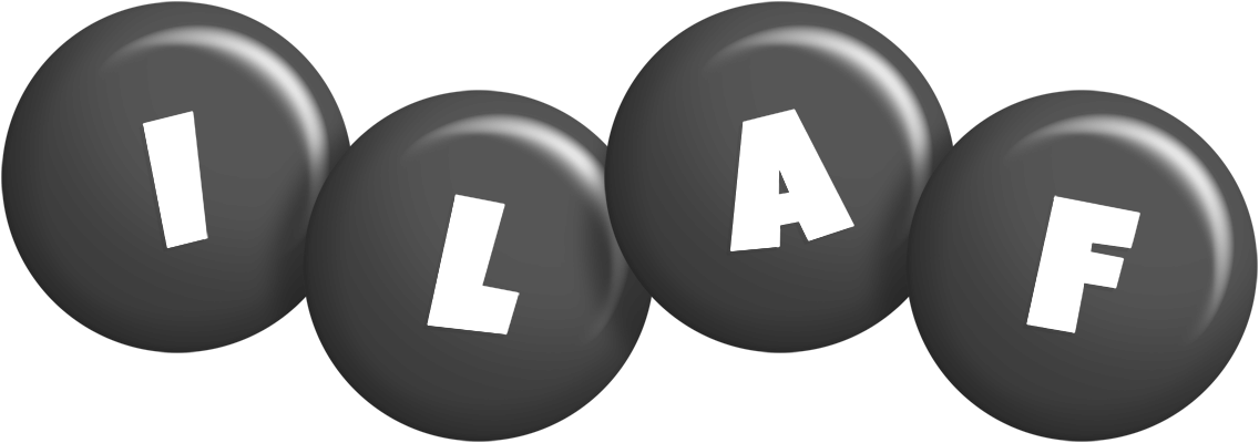 Ilaf candy-black logo
